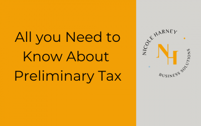 Preliminary tax